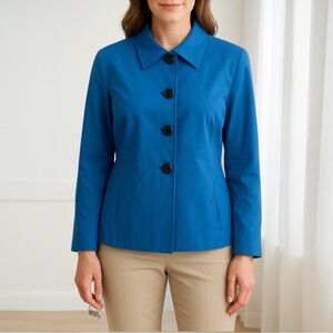 DONNA BUCHMAN - Royal Blue Jacket